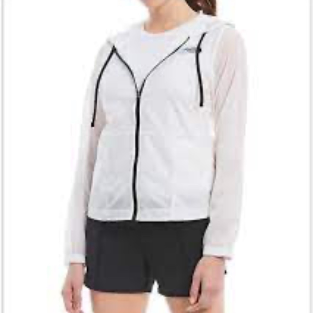 The North Face - See-through/White Windbreaker - NWT size S